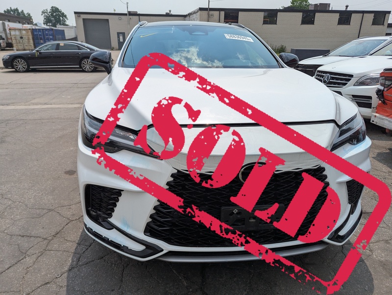 2023 lexus rx 500h zabrac czesci 2