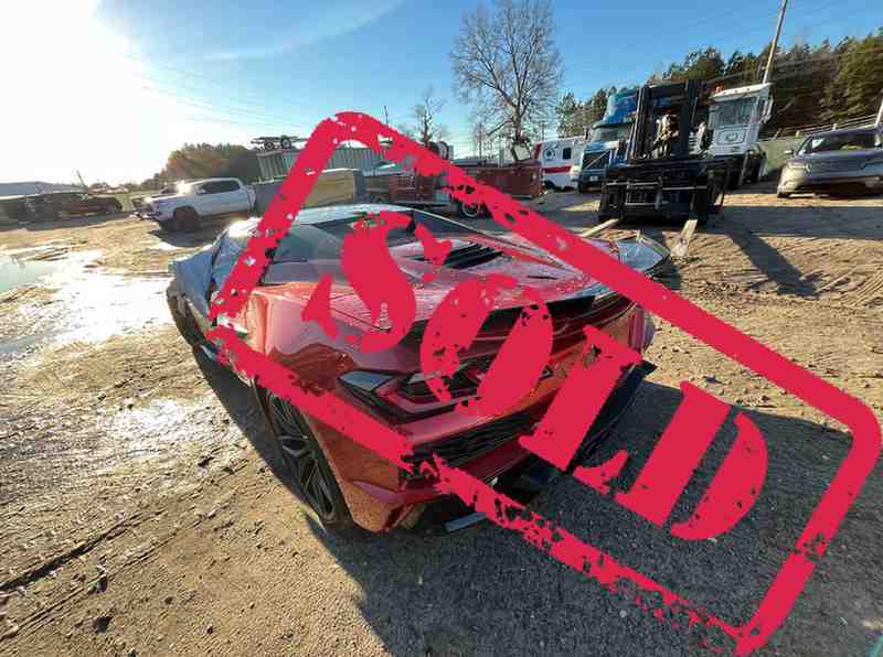 2024 chevrolet corvette zabrac czesci 18