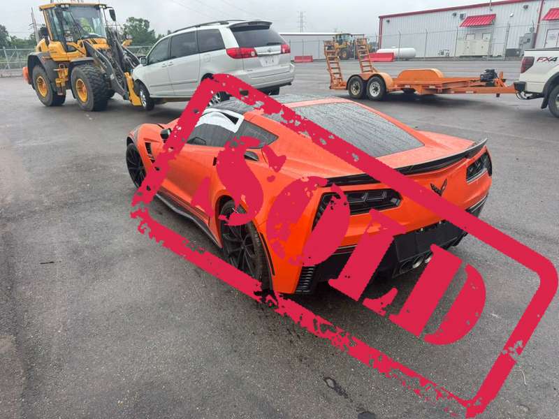 2019 chevrolet corvette zabrac czesci 23