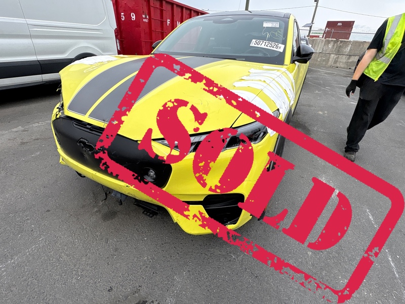2025 ford mustang mach e gt zabrac czesci 4